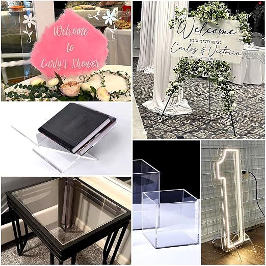 2 Pack 12x24 Inch Acrylic Sheet 1/8" Thick, Cast Acrylic Sheet, - Image 5