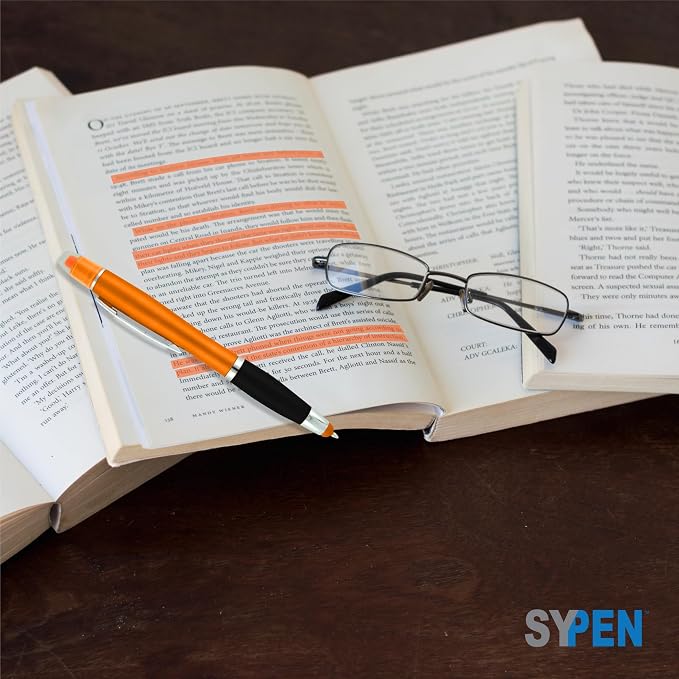 SyPen Personalized Pens with Gel Highlighter and Stylus -200 Pack Bulk-Free - Image 3