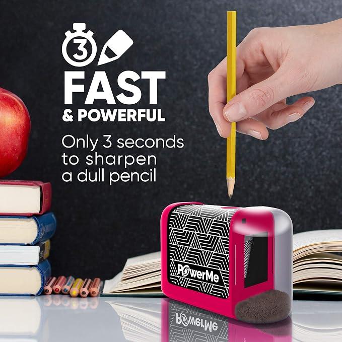POWERME Electric Pencil Sharpener - Image 4