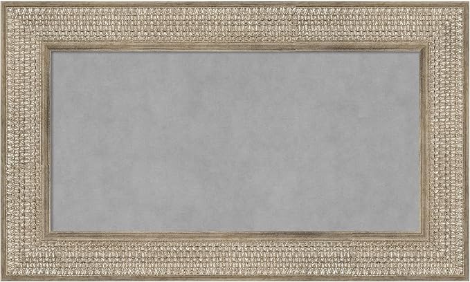 Amanti Art Silver Framed Magnetic Board 18x30 Small Vision Board by AmantiArt