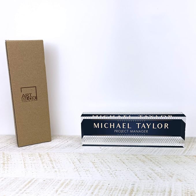 Artblox Office Desk Name Plate Personalized | Custom Name Plates - Image 6