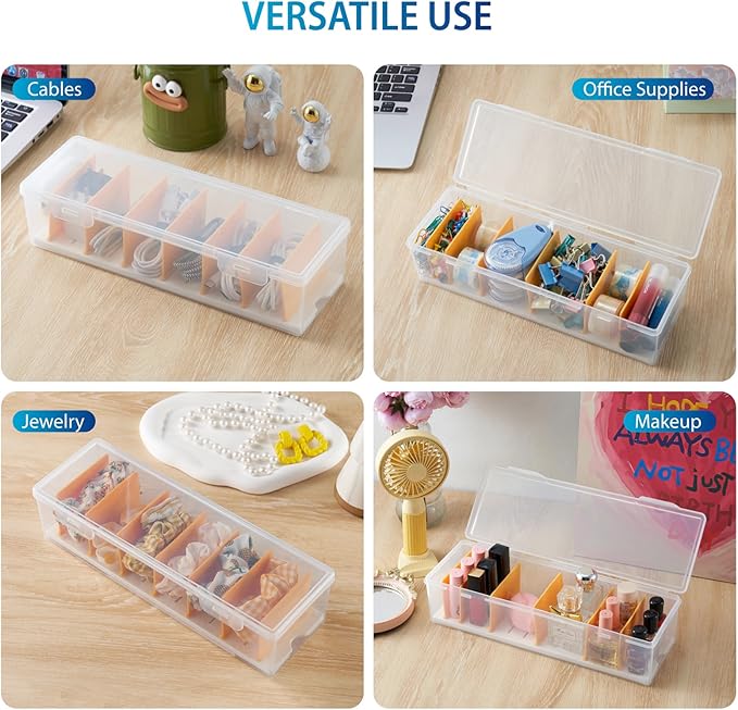 Fzooua Cable Organizer Storage Box - Image 6