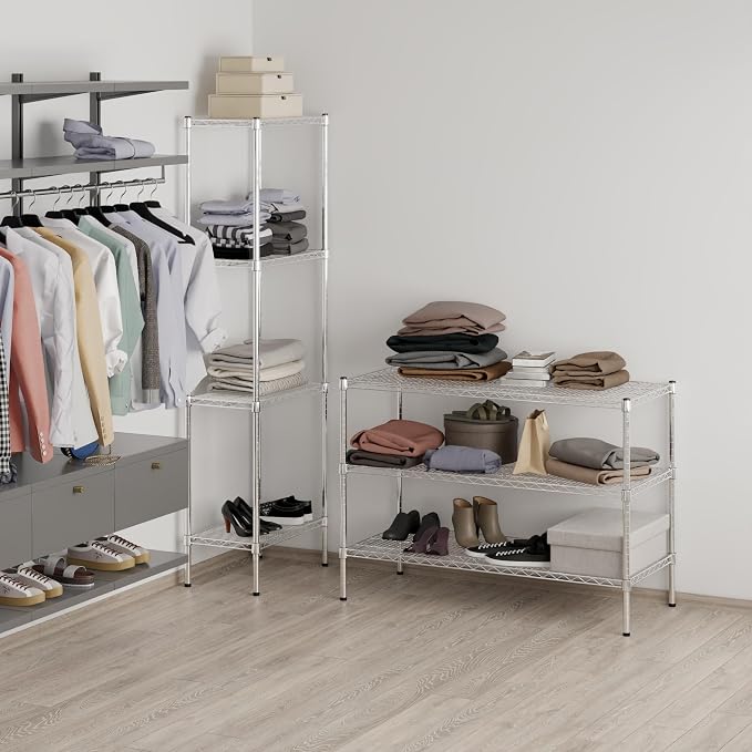 Regal Altair 21" Deep x 48" Wide x 34" Height Wire Shelving Kit | 3-Tier | NSF - Image 7