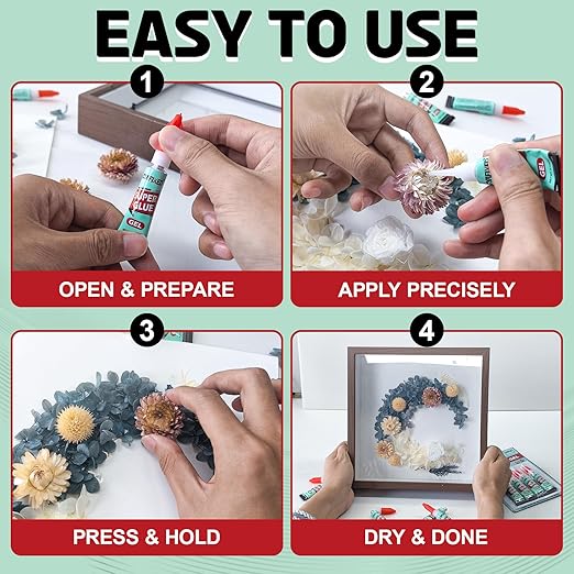 Super Glue Gel Clear for Wood Plastic Metal, Instant Superglue All Purpose - Image 5