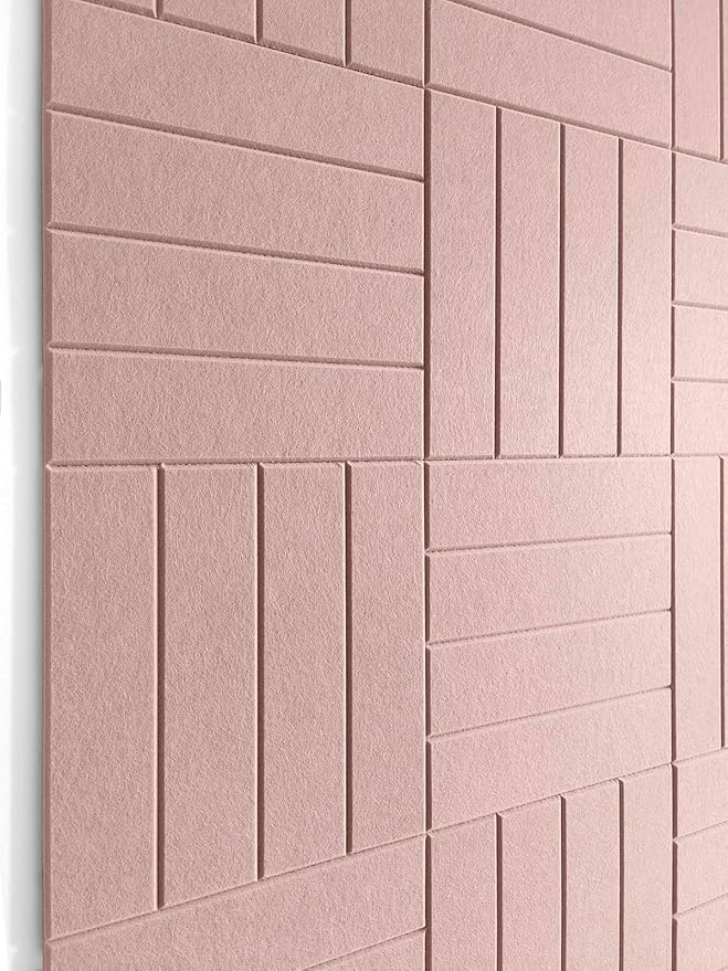DECORITA Felt Bulletin Board Tiles | Modern Cork Board Alternative | Large Cork by DesignerManufacturerofInnovativeBulletinBoardSolutionsforHomeOffice