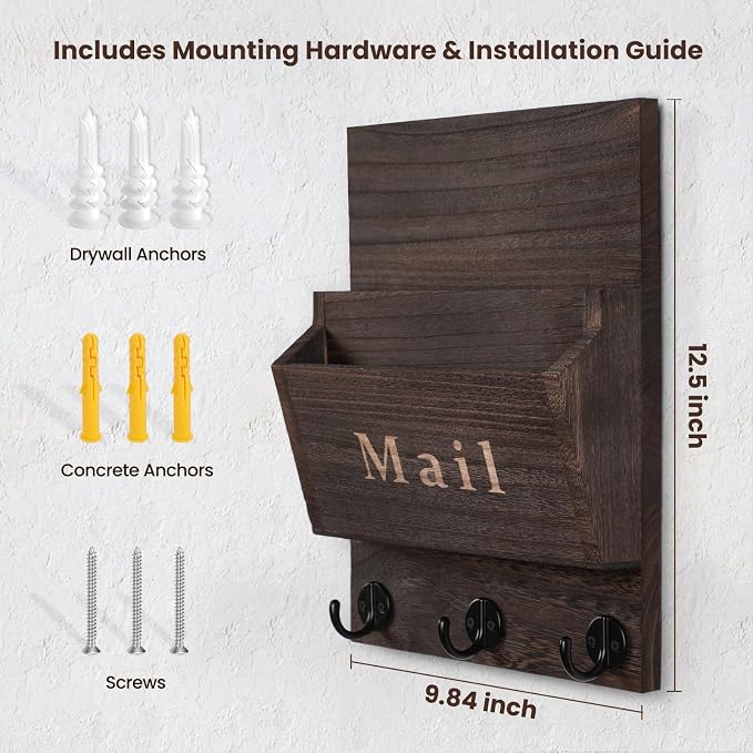 Lucundm Mail and Key Holder - Image 7