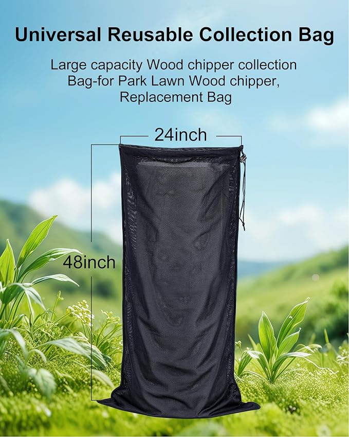 WAUGODD Wood Chipper Shredder Bag - Image 5