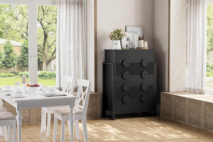 LGHM Fluted Dresser for Bedroom - Image 8