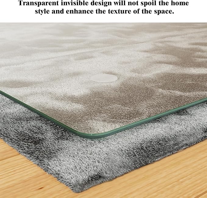 Koonmi Tempered Glass Chair Mat - Image 4