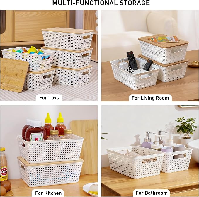 Anywish Small Storage Bins - Image 5