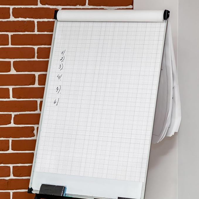 Fuyoooo 25 Sheet Graph Paper Pad 24" x 36" Large Graph 1" and 1/4" Ruled Grid - Image 4