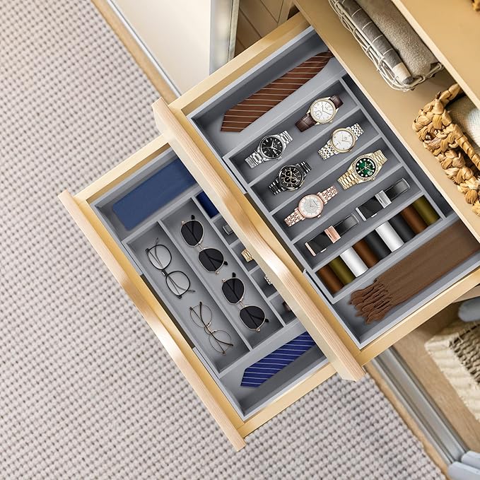 oridom Large Premium Bamboo Silverware Organizer - Image 9