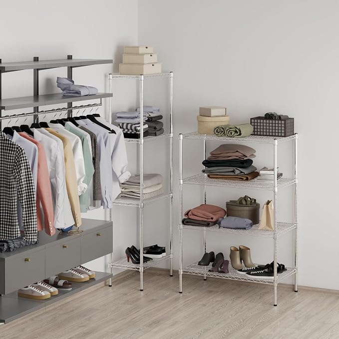 Regal Altair 21" Deep x 36" Wide x 54" Height Wire Shelving Kit | 4-Tier | NSF - Image 7