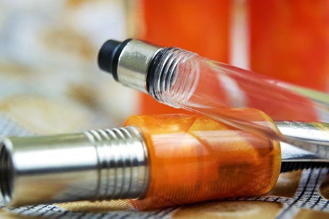 Conklin All American Fountain Pen in Sunburst Orange – Broad Nib, Vibrant - Image 6