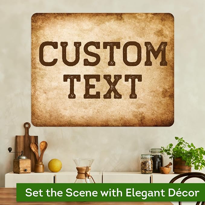 Custom Sign, Custom Street Sign, 11 Font Colors, 13 Font Styles, 4 Hole Options - Image 4