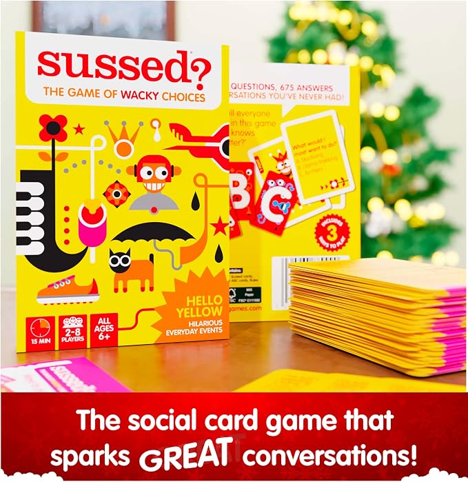 SUSSED The Wacky ‘What Would You Do?’ Social Card Game - Image 4