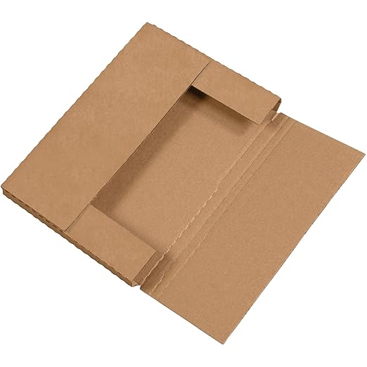 Tape Logic TLM961K Easy-Fold Mailers, 9 5/8" x 6 5/8" x 1 1/4" by TapeLogic