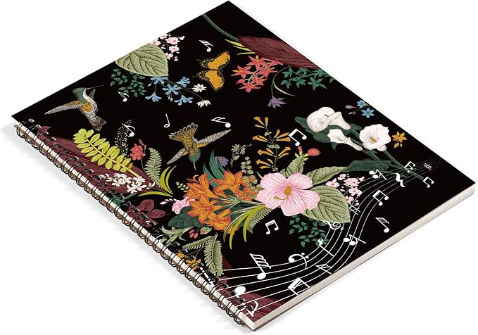 MAXCURY Blank Sheet Music Composition Manuscript Staff Paper Art Music Notebook - Image 4