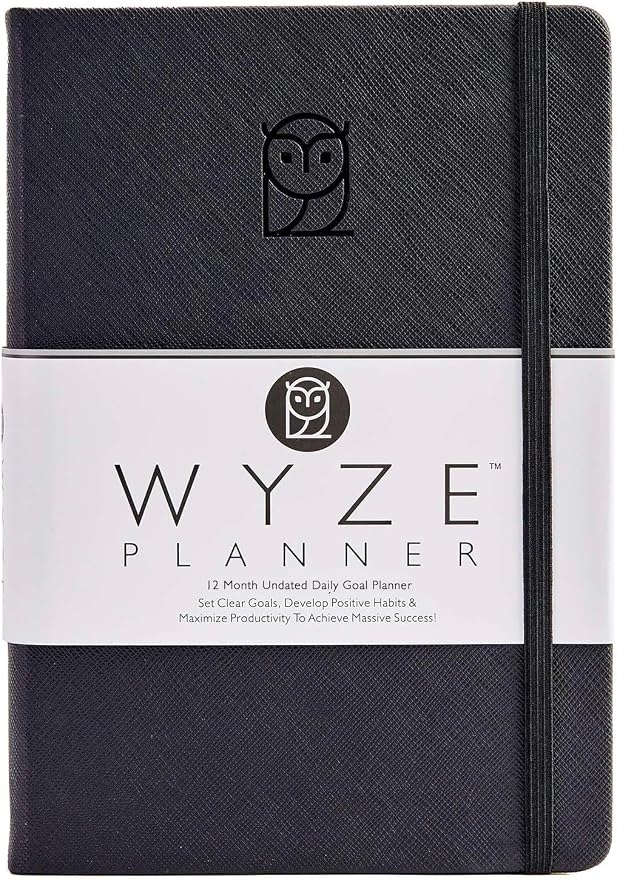 Wyze Planner Undated Daily Planner – 1-Year B5 Productivity Organizer - Image 6