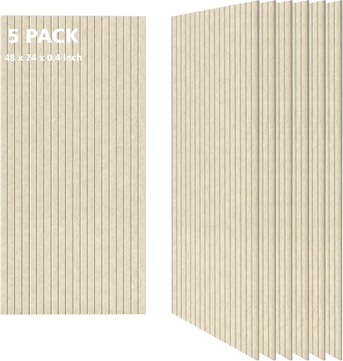 AUTORIFIC Acoustic Panels, 5 Pack Sound Panels Noise Reducing by AUTORIFIC