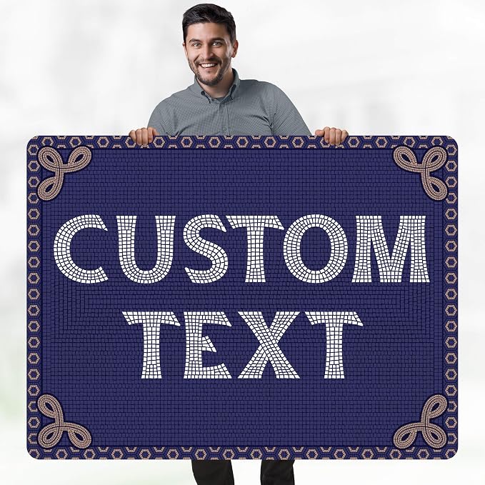 Custom Sign, Custom Street Sign, 11 Font Colors, 13 Font Styles, 4 Hole Options - Image 2