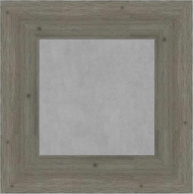 Amanti Art Grey Framed Magnetic Board 19x19 X-Small Vision Board by AmantiArt
