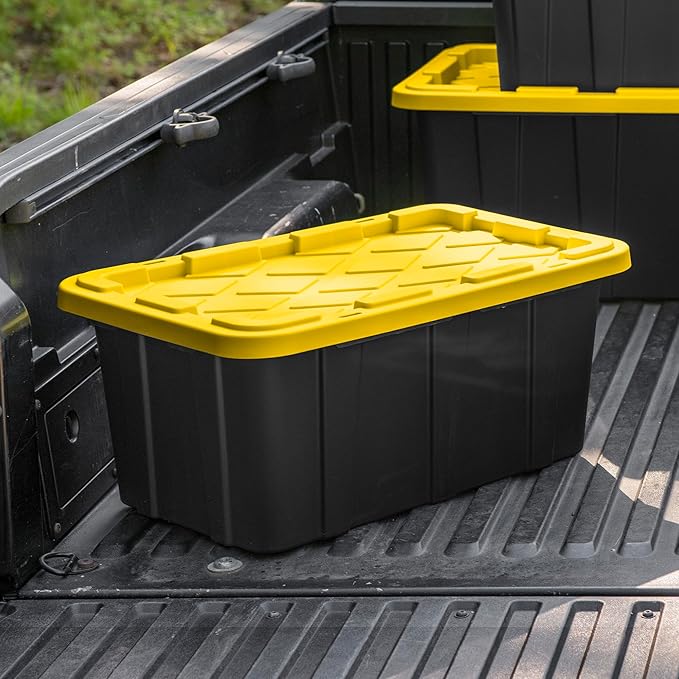 Sterilite 6-Pack Industrial Tote, Plastic Storage Container Bins - Image 5
