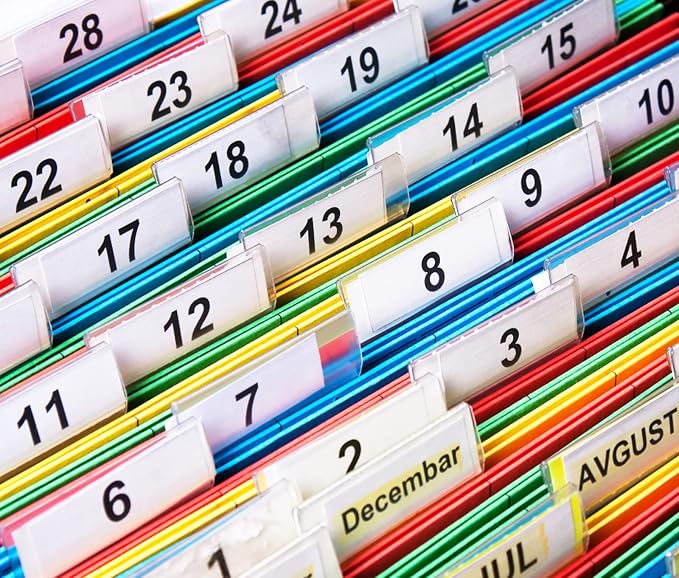 HERKKA Extra Capacity Hanging File Folders, 30 Pack Reinforced Letter Size - Image 7