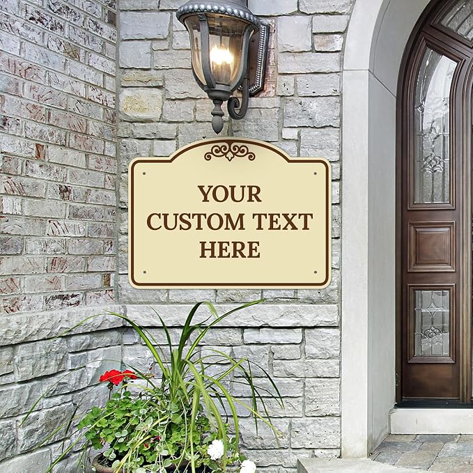 Custom Decorative Sign, Personalized Metal Sign - Image 2