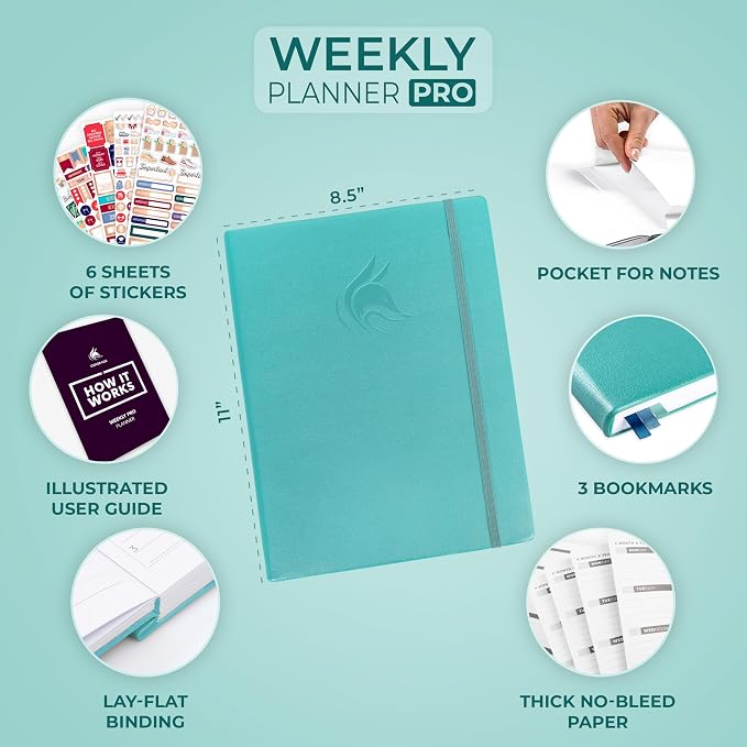 Clever Fox Planner PRO – Weekly & Monthly Life Planner to Increase Productivity - Image 2