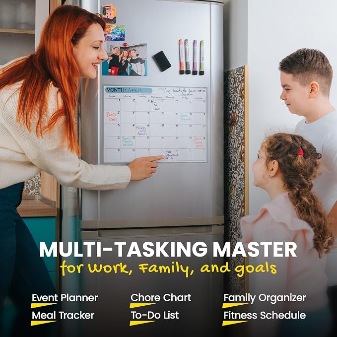 Monthly Magnetic Calendar for Refrigerator - Image 7