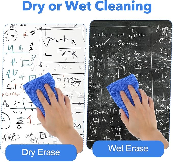 Kifmurase 24Pcs Magnetic Microfiber Cleaning Cloth, Microfiber Dry Erase Erasers - Image 5