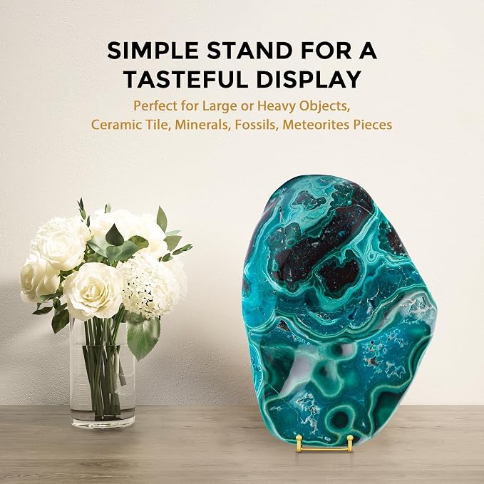 TR-LIFE 16 Inch Gold Metal Plate Stand - Image 7