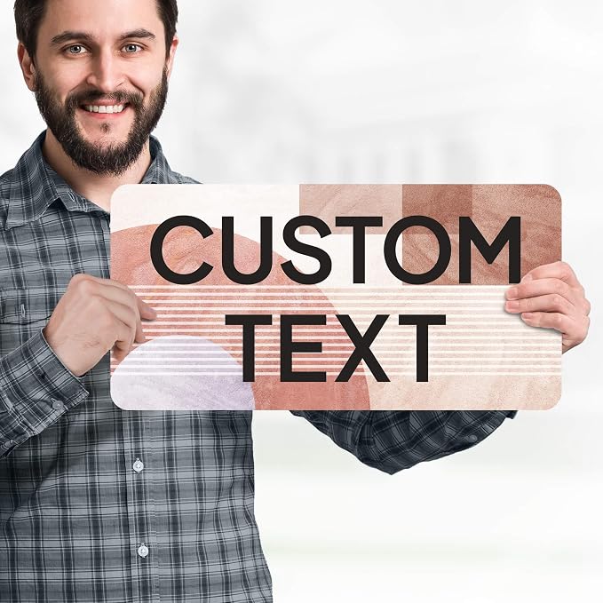 Custom Sign, Custom Street Sign, 11 Font Colors, 13 Font Styles, 4 Hole Options - Image 2