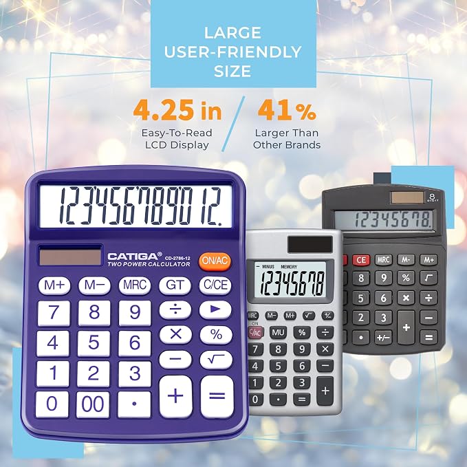 Desktop Calculator 12 Digit - Image 3