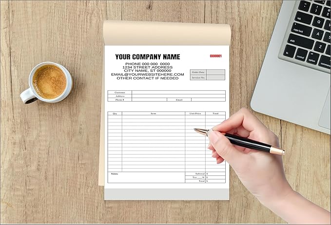 Custom Carbonless Invoice Book - Image 6
