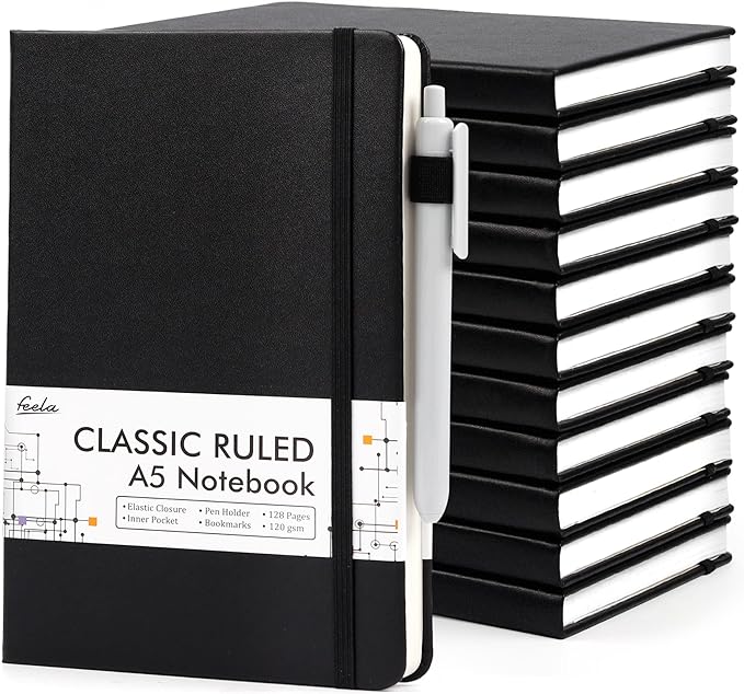 12 Pack Notebooks Journals Bulk by feela