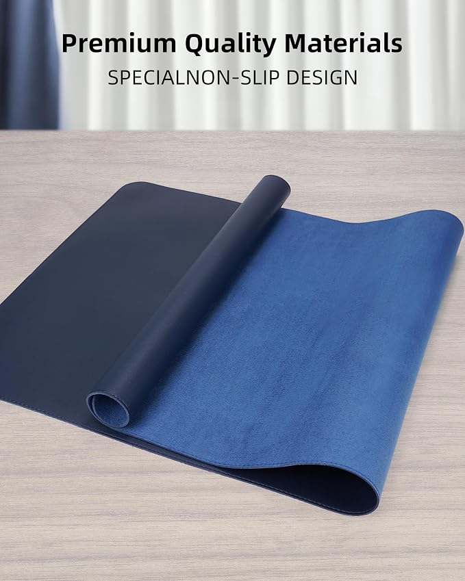 PU Leather Desk Mat Protector - Image 2