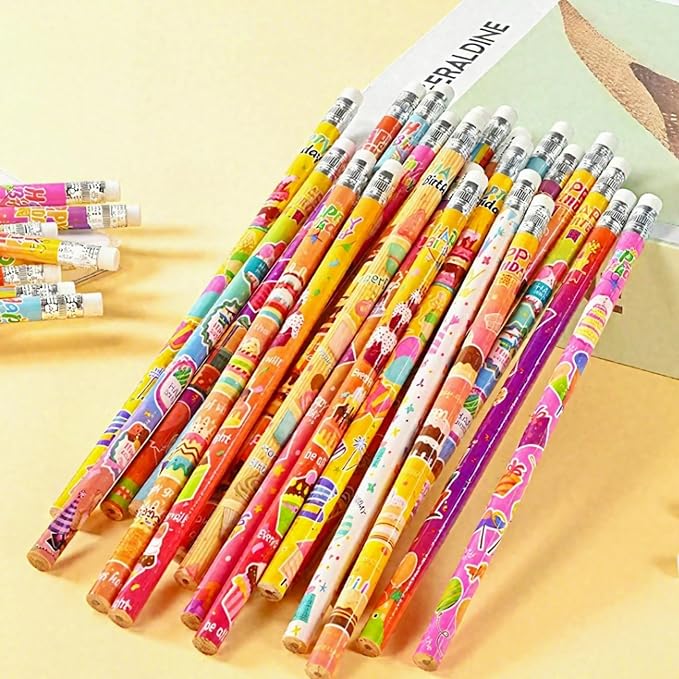 Jsehchya 72PCS Valentine Wooden cased Pencils by Jsehchya