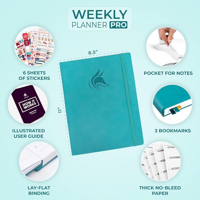 Clever Fox Planner PRO – Weekly & Monthly Life Planner to Increase Productivity - Image 2