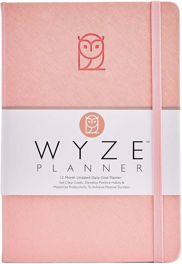 Wyze Planner Undated Daily Planner – 1-Year B5 Productivity Organizer - Image 6