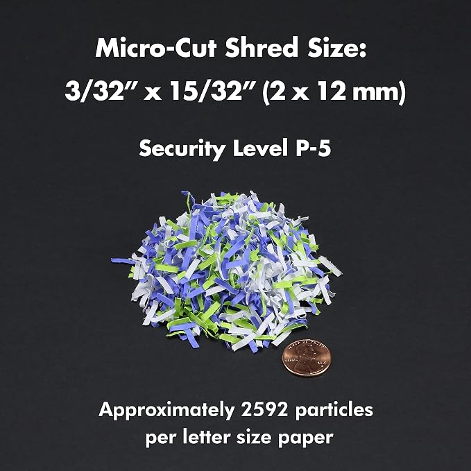 Aurora Commercial Grade 220-Sheet Auto Feed High Security Micro-Cut Paper - Image 4