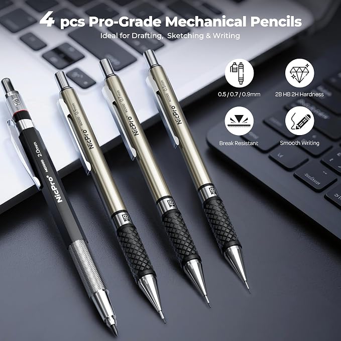 Nicpro 16PCS Drafting Tools - Image 3