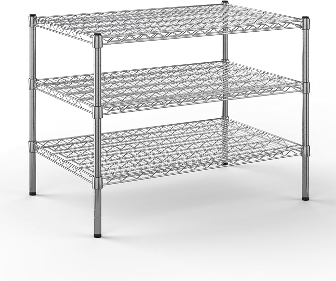 Regal Altair 24" Deep x 36" Wide x 27" Height Wire Shelving Kit | 3-Tier | NSF by Regal+Altair