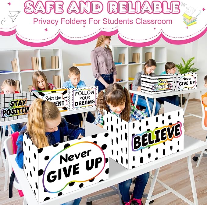 Honoson 24 Pcs Bulk Inspirational Privacy Folders - Image 6
