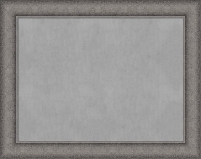 Amanti Art Grey Framed Magnetic Board 22x28 Medium Vision Board by AmantiArt