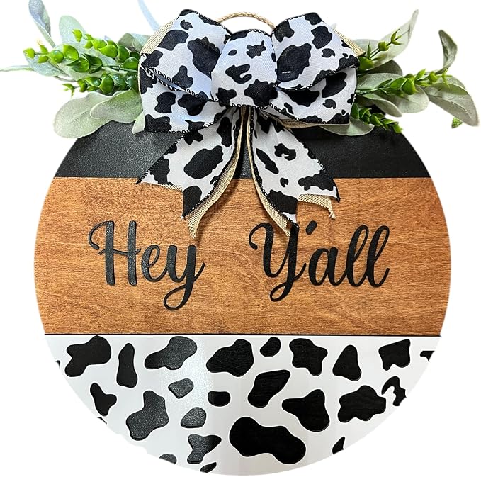 Wood front door sign Wood sign Home decor Welcome sign Sign by Unknown
