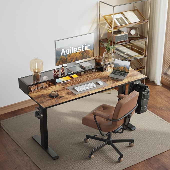 Agilestic Glass Standing Desk - Image 2