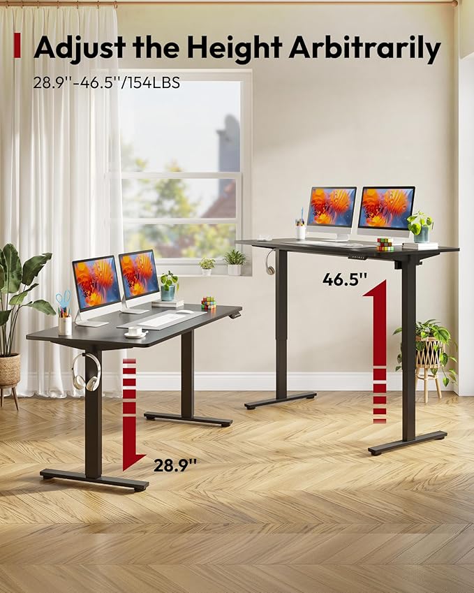 SANODESK Electric Standing Desk 79 x 32 Inches Height Adjustable Stand Up - Image 8