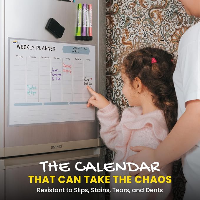 Magnetic Weekly Planner for Fridge - Image 3